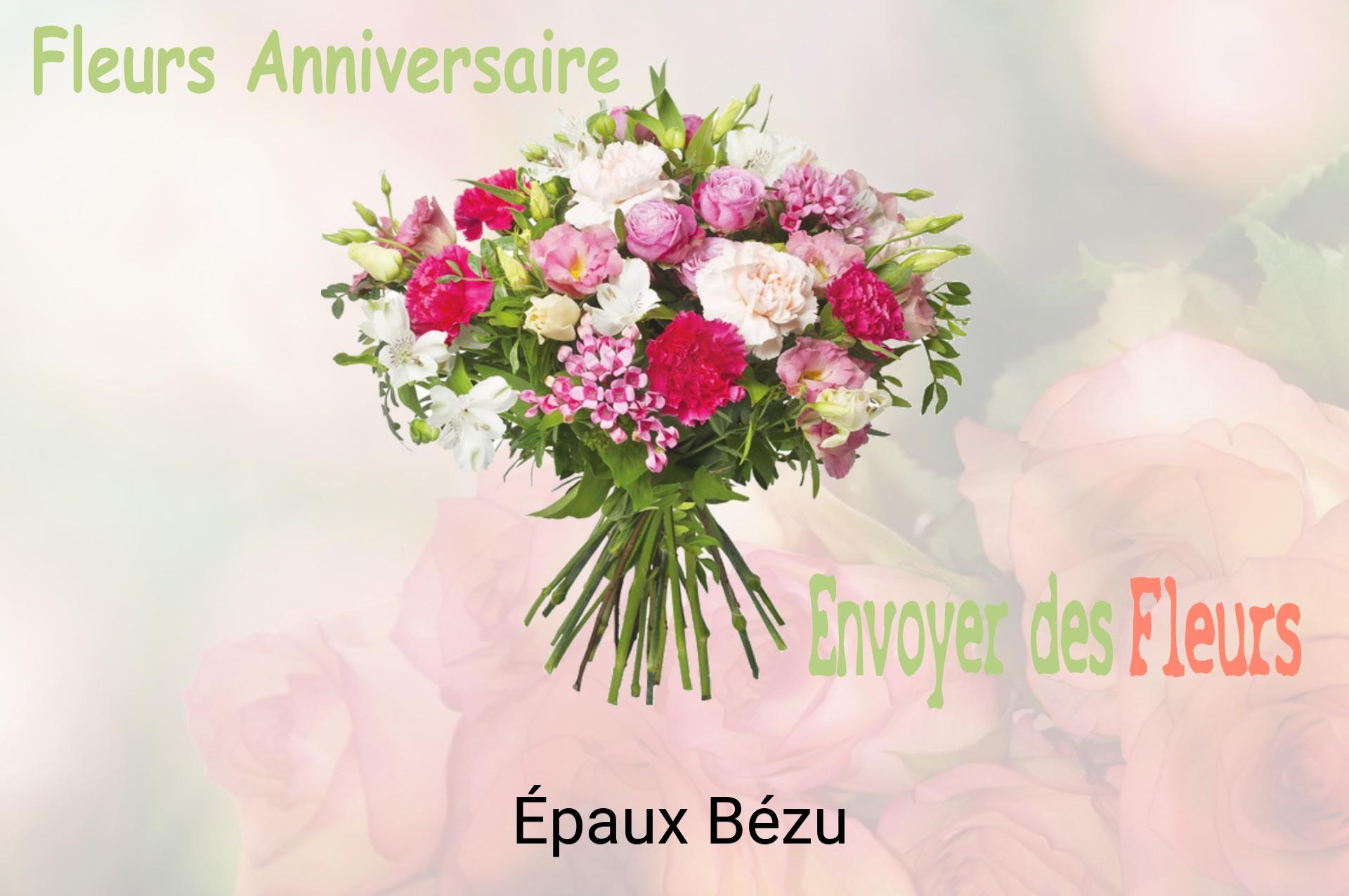 Bouquet de fleurs d’anniversaire livré à Épaux-Bézu